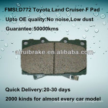 Toyota Land Cruiser disc Front brake pad D772